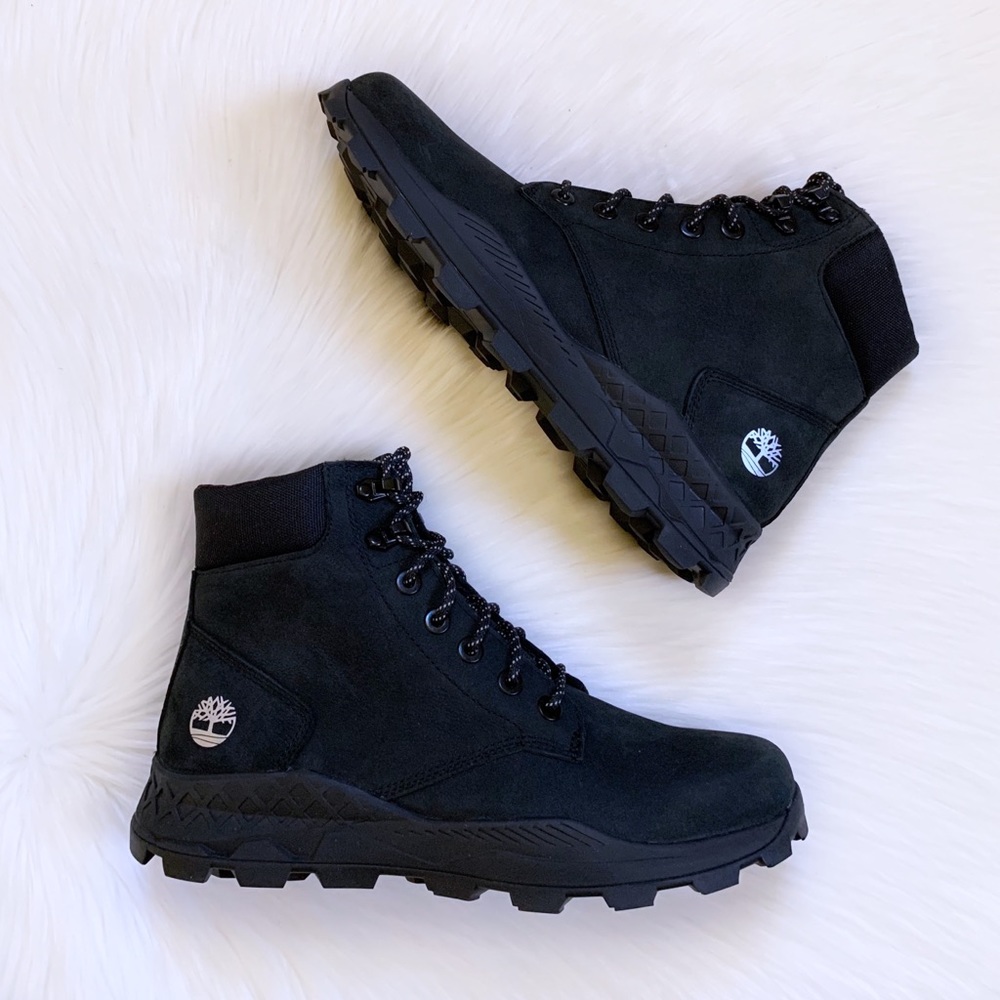 Timberland Black Brooklyn 6 Inch Sneaker Boots - Picture 2 of 8